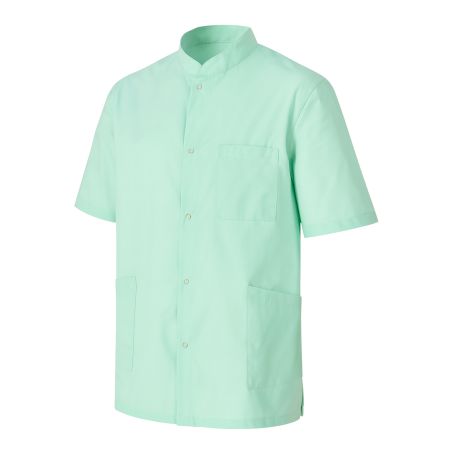 Blouse medicale Homme vert col officier