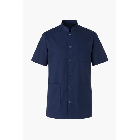 Blouse médicale homme Marine manches courtes