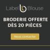 VESTE Polaire Femme à broder CONOY GREY