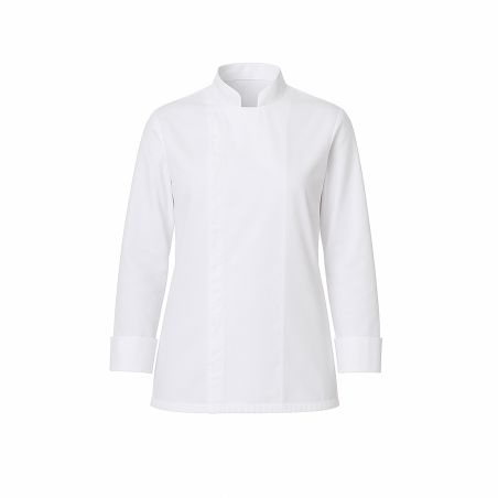 Veste de cuisine Blanche Manches Longues avec aération