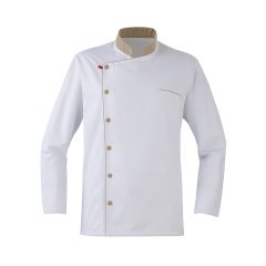 Veste tablier de cuisine homme manches longues