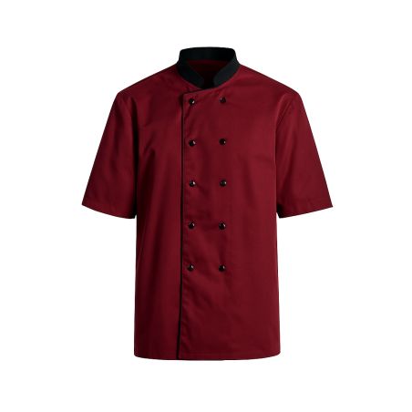 Veste de cuisine Brodeaux manches courtes