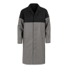 Blouse de travail industrie grise Noire