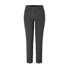 Pantaon femme 5 poches coupe chino Gris foncé