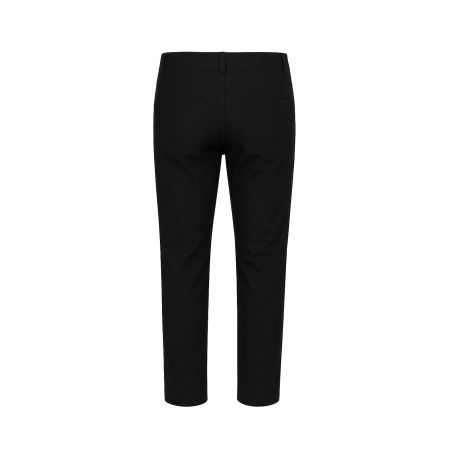 Pantalon Chino Homme en Polyviscose Noir