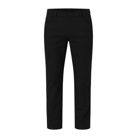 Pantalon Chino Homme en Polyviscose Noir