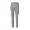Pantalon de travail femme gris clair – coupe droite, taille mi-haute