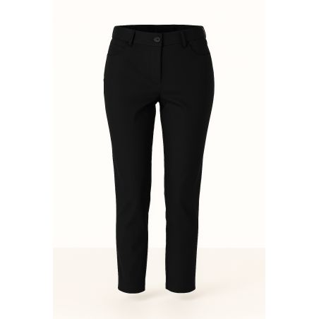 Pantalon Femme de salle tissu GOMI noir cein regl