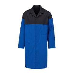 Blouse bleu et noir pour travail industrie