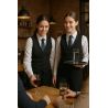 Gilet serveuse Bar Woman Café restaurant Femme