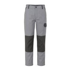 Pantalon de travail Gris et noir Multi poches avec poches genouillères
