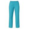 Pantalon infirmiere turquoise