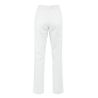 Pantalon de travail Blanc taille elastiquée infirmière et aide soignantes