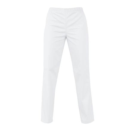 Pantalon Blanc taille élastiqué