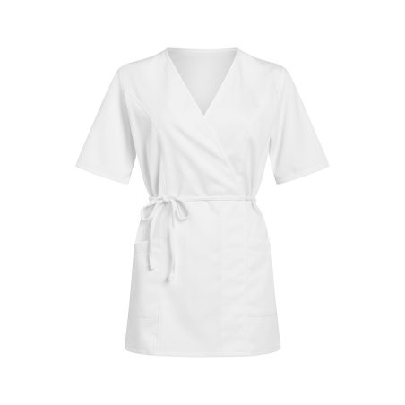 Tunique esthétique Médicale Forme Kimono 100 % Polyester