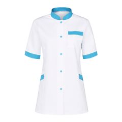Tunique médicale Homme Blanc pression Truquoise
