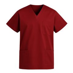 Tunique médicale Sage Femme Homme Femme Bordeaux