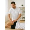 Tunique medicale homme col officier Blouse médicale Homme Blanche