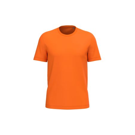 T-shirt BIO150 col rond homme orange