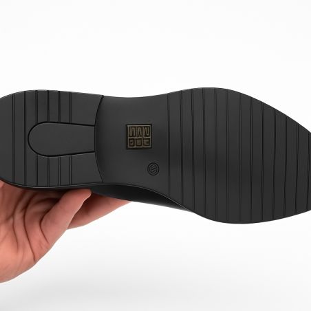 Chaussures Derby Homme Noires Élégantes,