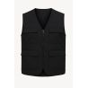 Gilet service snack black