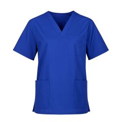 Tunique medical col v veterinaire Couleur bleu Bug Kine mariniere