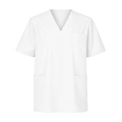 blouse medicale blanche veterinaire dentisite ergo kine Homme Femme Col V