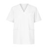 blouse medicale blanche veterinaire dentisite ergo kine Homme Femme Col V