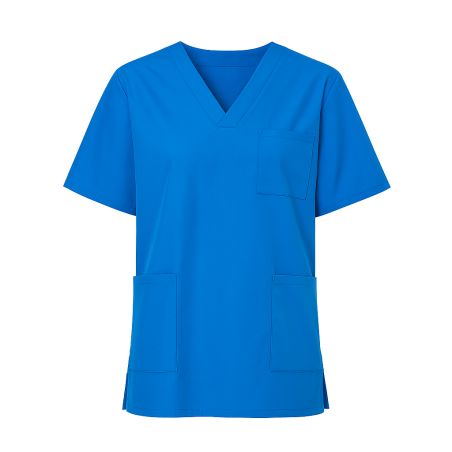 Blouse veterinaire kine tunique de bloc bleu majorel Homme Femme