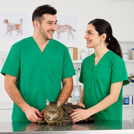 Tunique de bloc Vet Opal Dentisite ergo Kine veterinaire Medical Clinique
