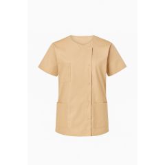 Blouse de travail femme Blouse estheticienne Blouse femme beige