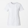 Blouse medicale femme été Popeline Blanche Tunique infirmiere legere été