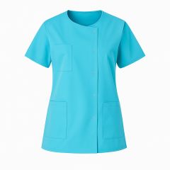 Blouse medicale couleur Turquoise femme Tunique de travail medicale properete aide a domicile