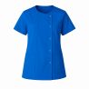 Blouse de travail femme type tunique medicale couleur bleu majorel Medical Industrie