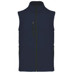 Bodywarmer softshell homme Navy