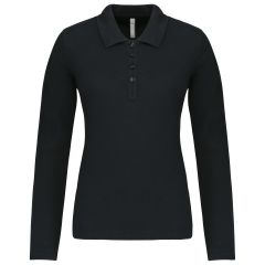 POLO ML FEMME Black