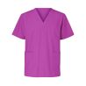 Blouse vétérinaire Violet Foncé Blouse infirmiere col v Kiné ergo