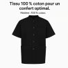 PATRICK 100 % COTON FR NOIR
