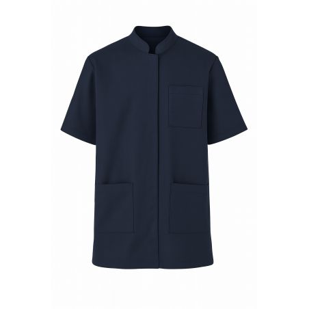 Tunique Travail Homme Marine tissu moderne