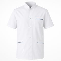 Tunique Médicale homme col officier Liseré marine aux poches