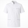 Tunique Médicale homme col officier Liseré marine aux poches