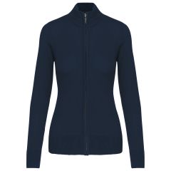 Cardigan zippé femme