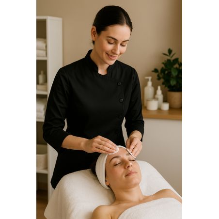 Tunique Mao manchesongues gomi noir