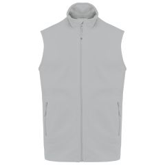 Bodywarmer micropolaire unisexe snow grey