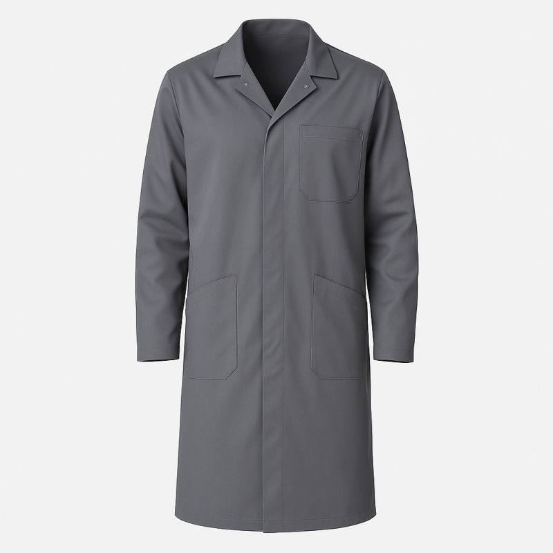 Blouse de travail Polycoton Gris Blouse atelier Blouse industrie Blouse automobile