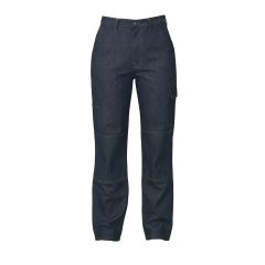 Pantalon de travail en jean bleu