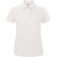 POLO FEMME MC white TS