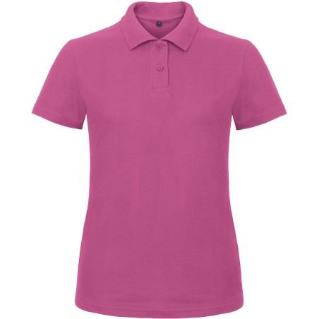 POLO FEMME MC Fuchsia