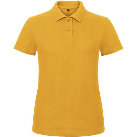 POLO FEMME MC chili gold T
