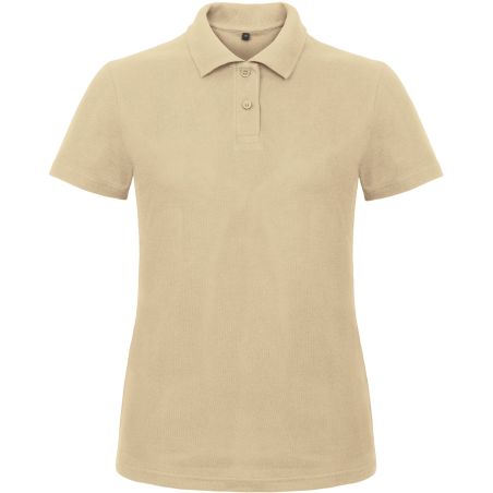POLO FEMME MC Sand